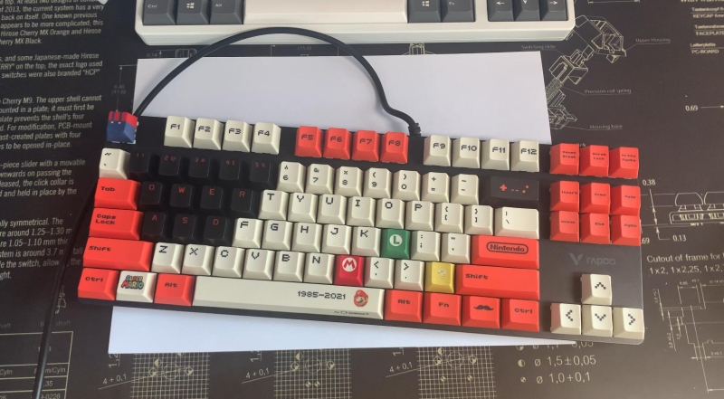 一把雷柏V500的维修+调教小记