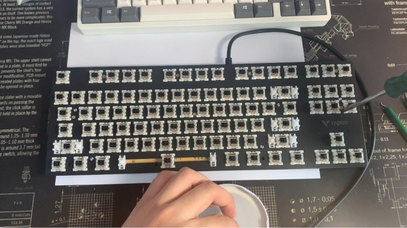 一把雷柏V500的维修+调教小记