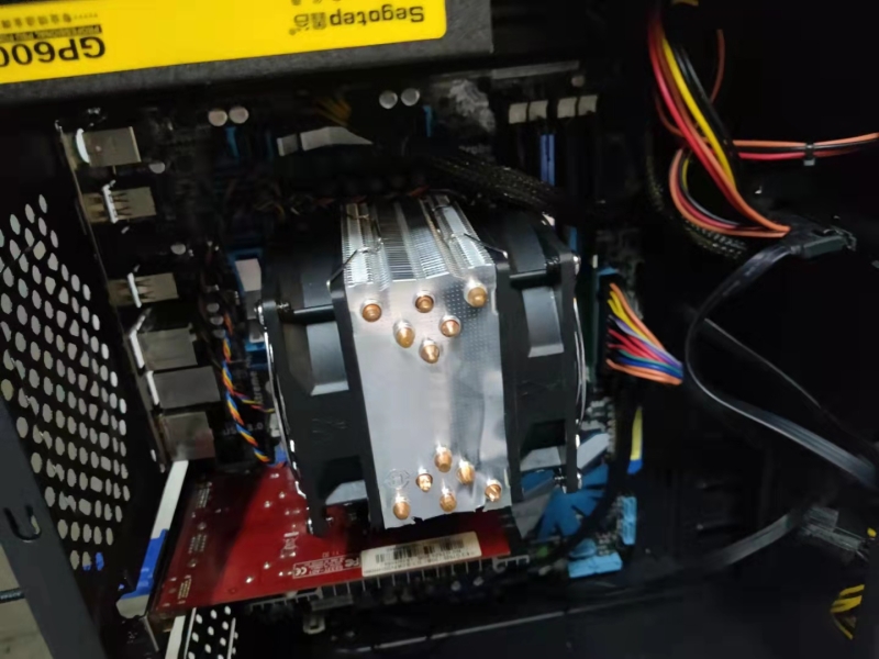 白嫖的AVC六热管工包散热