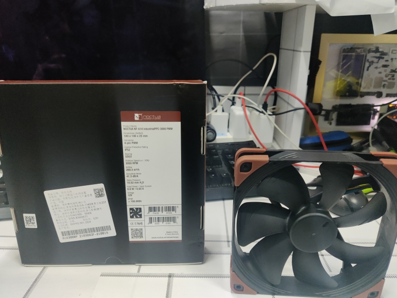 NF-A14 3000猫扇评测